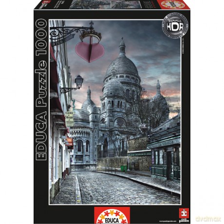 EDUCA 1000 EL. Paris, Montmartre [PUZZLE]