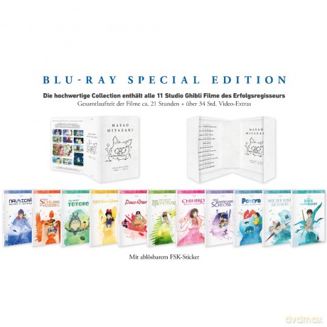 Hayao Miyazaki Collection 1984 - 2023 [Blu-Ray]