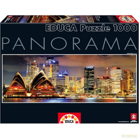 EDUCA 1000 EL. Sydney Nocą [PUZZLE]