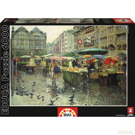 EDUCA 6000 EL. Mercado, Bazar [PUZZLE]