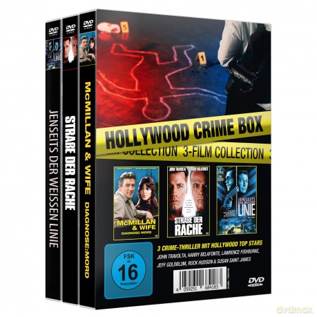 Hollywood Crime Bundle - 3 Filme mit Starbesetzung! [DVD]