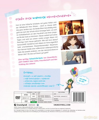 Horimiya - Staffel 1 - Vol.1 - [DVD]