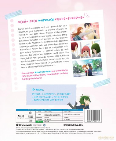 Horimiya - Staffel 1 - Vol.2 - [Blu-Ray]