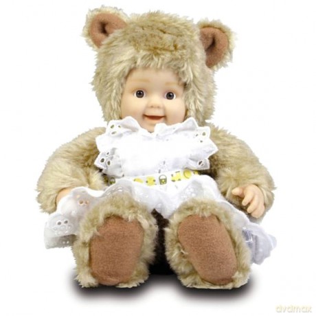 ANNE GEDDES Lalka Miś w fartuszku 9" [ZABAWKA]