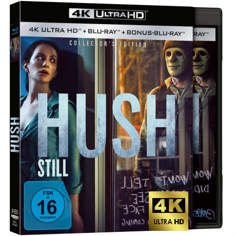 Hush [Blu-Ray 4K]+[2xBlu-Ray]