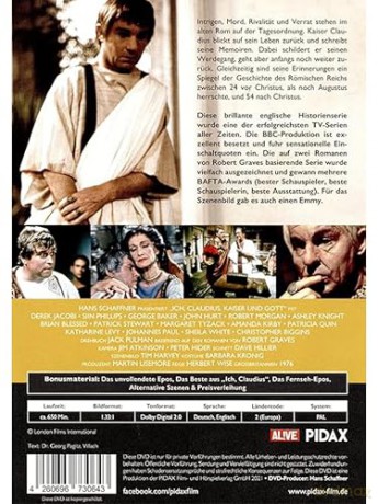 Ich, Claudius - Kaiser und Gott - Die komplette 13-teilige preisgekrönte BBC-Serie mit exklusivem Bonusmaterial [DVD]