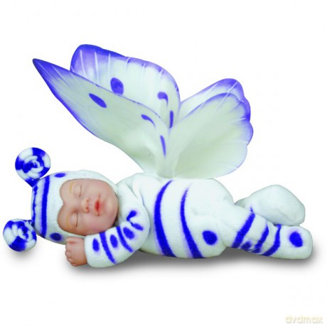 ANNE GEDDES Lalka Śpiący Motyl Biały [ZABAWKA]