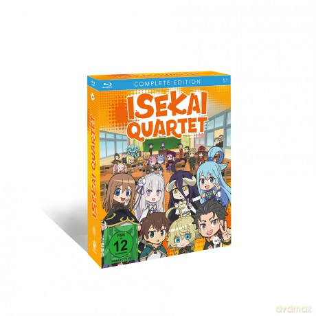 Isekai Quartet - Staffel 1 - Gesamtausgabe - [Blu-Ray]