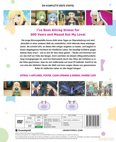 I've Been Killing Slimes For 300 Years And Maxed Out My Level - Gesamtausgabe - [DVD]