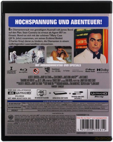Diamonds Are Forever (Diamenty są wieczne) [Blu-Ray 4K]+[Blu-Ray]