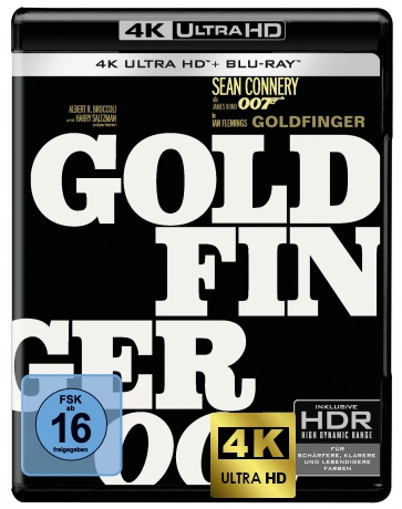 James Bond Goldfinger [Blu-Ray 4K]+[Blu-Ray]