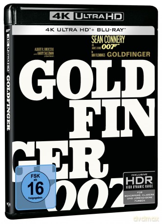 James Bond Goldfinger [Blu-Ray 4K]+[Blu-Ray]