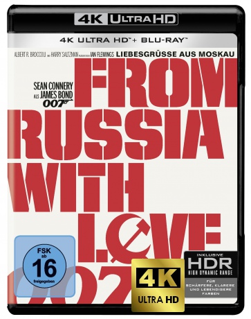 From Russia with Love (Pozdrowienia z Rosji) [Blu-Ray 4K]+[Blu-Ray]