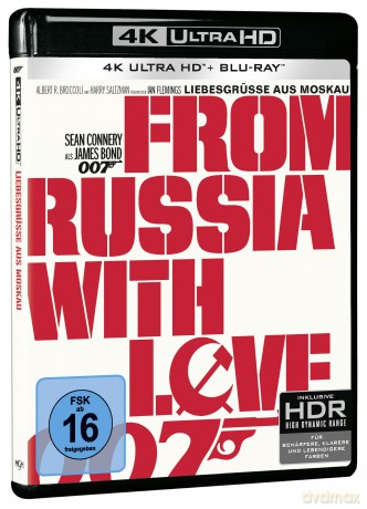 From Russia with Love (Pozdrowienia z Rosji) [Blu-Ray 4K]+[Blu-Ray]