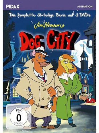 Jim Henson's Dog City - Die komplette Kult-Zeichentrickserie mit 31 Episoden von den Machern der "Fraggles" [DVD]