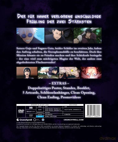 Jujutsu Kaisen - Hidden Inventory/Premature Death - Staffel 2 - Vol.1 - DVD mit Sammelschuber [DVD]