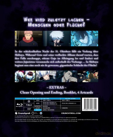 Jujutsu Kaisen - Shibuya Incident - Staffel 2 - Vol.2 - Blu-ray [Blu-Ray]