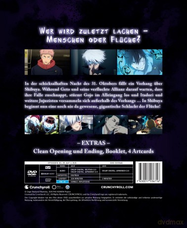 Jujutsu Kaisen - Shibuya Incident - Staffel 2 - Vol.2 - DVD [DVD]