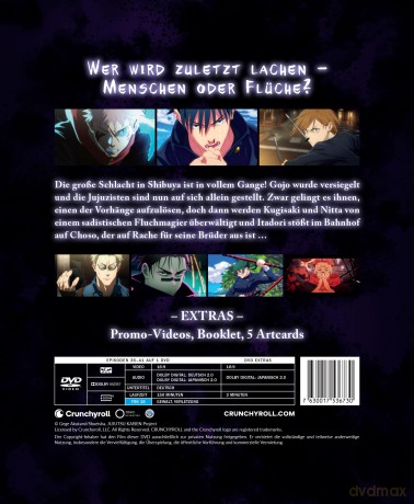 Jujutsu Kaisen: Shibuya Incident - Staffel 2 - Vol.3 - [DVD]
