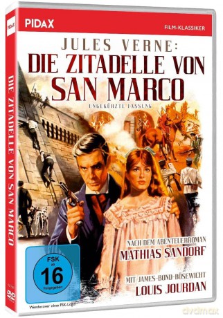 Jules Verne: Die Zitadelle von San Marco - Aufwendig inszenierter Abenteuer-Klassiker nach dem Roman Mathias Sandorf [DVD]