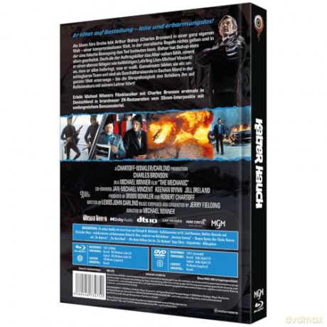 Kalter Hauch - The Mechanic - Mediabook - Cover B - Limited Collector's Edition Nr. 84 [Blu-Ray]