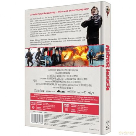 Kalter Hauch - The Mechanic - Mediabook - Cover C - Limited Collector's Edition Nr. 84 [Blu-Ray]