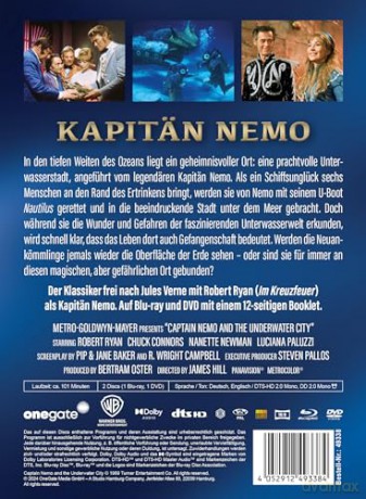 Kapitän Nemo - Mediabook - Cover Original [Blu-Ray]