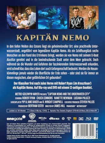 Kapitän Nemo - Mediabook - Cover Variante Blau [Blu-Ray]