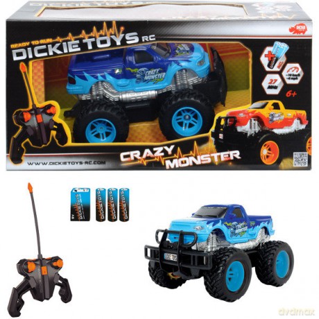 DICKIE RC Crazy Monster RTR 2 rodz. [ZABAWKA]