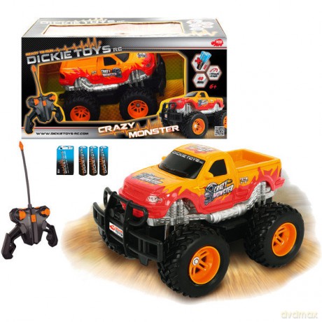DICKIE RC Crazy Monster RTR 2 rodz. [ZABAWKA]