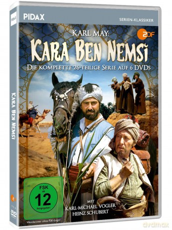 Karl May: Kara Ben Nemsi - Die komplette 26-teilige Abenteuerserie - Mit Heinz Schubert als Hadschi Halef Omar - Ein TV-Klassiker der 70er Jahre [DVD]