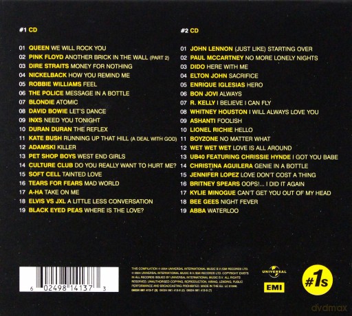 Various: Number 1's-Greatest Singles Of All Time [CD]