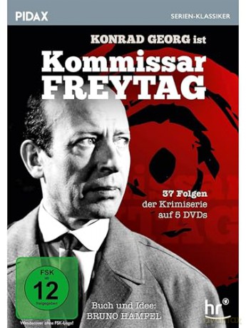 Kommissar Freytag - Die Kult Krimi-Serie 1963-1966 auf DVD - Mit Konrad Georg, Günther Stoll und Claus Wilcke - Zeitloser deutscher TV-Klassiker für Krimi-Liebhaber und Nostalgie-Fans [DVD]