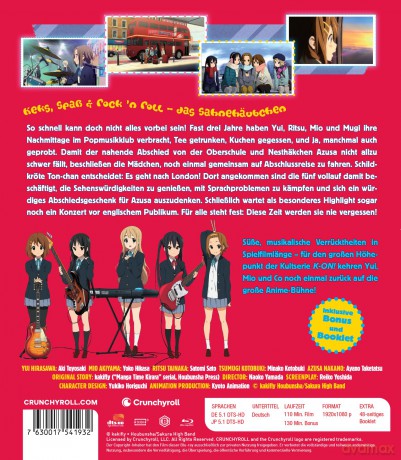 K-On! - The Movie - [Blu-Ray]