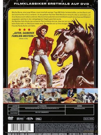 König der Wildpferde - Mit George Montgomery in einem epischen Westernabenteuer voller Spannung, Action und Nostalgie aus Hollywoods goldener Ära [DVD]
