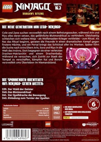 LEGO Ninjago - Staffel 16.3 [DVD]