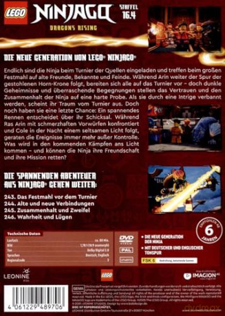 LEGO Ninjago - Staffel 16.4 [DVD]