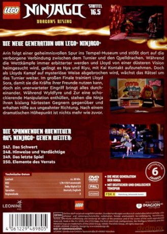 LEGO Ninjago - Staffel 16.5 [DVD]