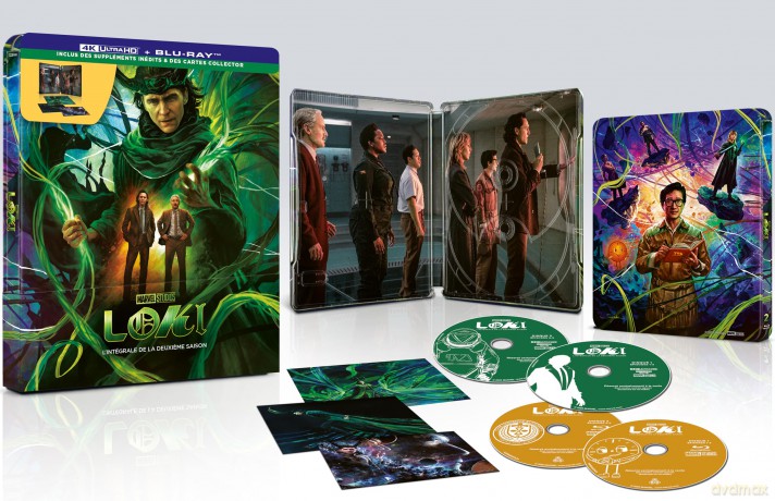 Loki - Season 2 Steelbook [2xBlu-Ray 4K] + [2xBlu-ray]