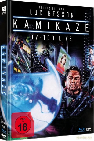 Luc Besson`s KAMIKAZE - TV Tod LIVE - Uncut Limited Mediabook [Blu-Ray]