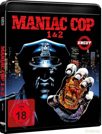 Maniac Cop 1 & 2 (Maniakalny glina 1+2) [2xBlu-Ray 4K]+[2xBlu-Ray]