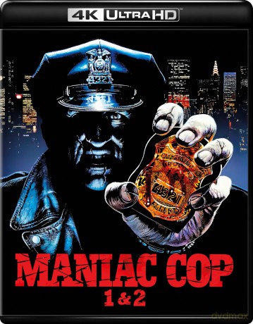 Maniac Cop 1 & 2 (Maniakalny glina 1+2) [2xBlu-Ray 4K]+[2xBlu-Ray]