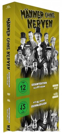 Männer ohne Nerven - Gesamtedition: Alle 81 Folgen [DVD]