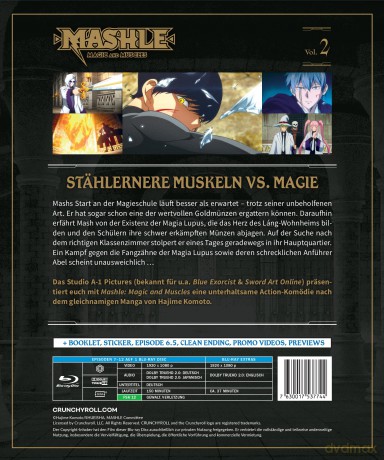 Mashle: Magic and Muscles - Staffel 1 - Part 2 - [Blu-Ray]