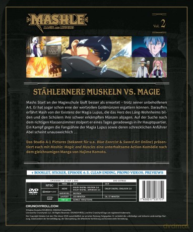 Mashle: Magic and Muscles - Staffel 1 - Part 2 - [DVD]