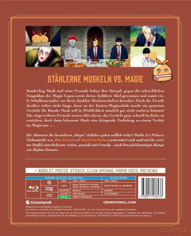 Mashle: Magic and Muscles: The Divine Visionary Candidate Exam - Staffel 2 - Vol.1 - [Blu-Ray]