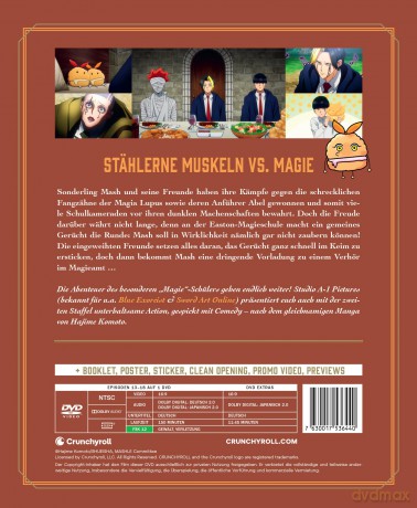 Mashle: Magic and Muscles: The Divine Visionary Candidate Exam - Staffel 2 - Vol.1 - [DVD]