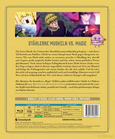Mashle: Magic and Muscles: The Divine Visionary Candidate Exam - Staffel 2 - Vol.2 - [Blu-Ray]