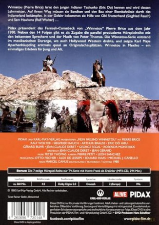 Mein Freund Winnetou - Die Komplette 14-teilige Kult Serie auf 3 DVDs + Hörspiel CD [DVD]