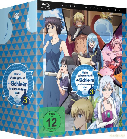 Meine Wiedergeburt als Schleim in einer anderen Welt - Staffel 3 - Vol.1 - [Blu-Ray]